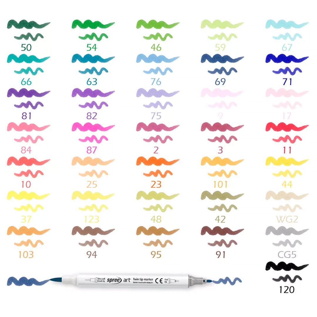 spree alcohol markers - 36st | BG58106 | 1