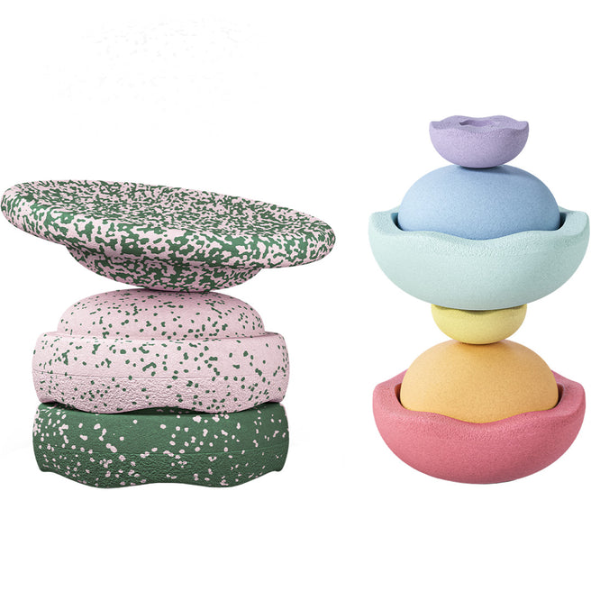 stapelstein christmas special inside starter set - pastel - blush - 9st