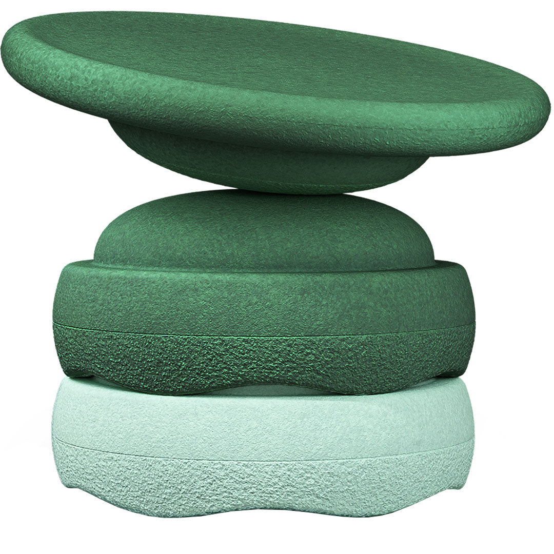 stapelstein original met balance board - green - 3st | 200290 | 0