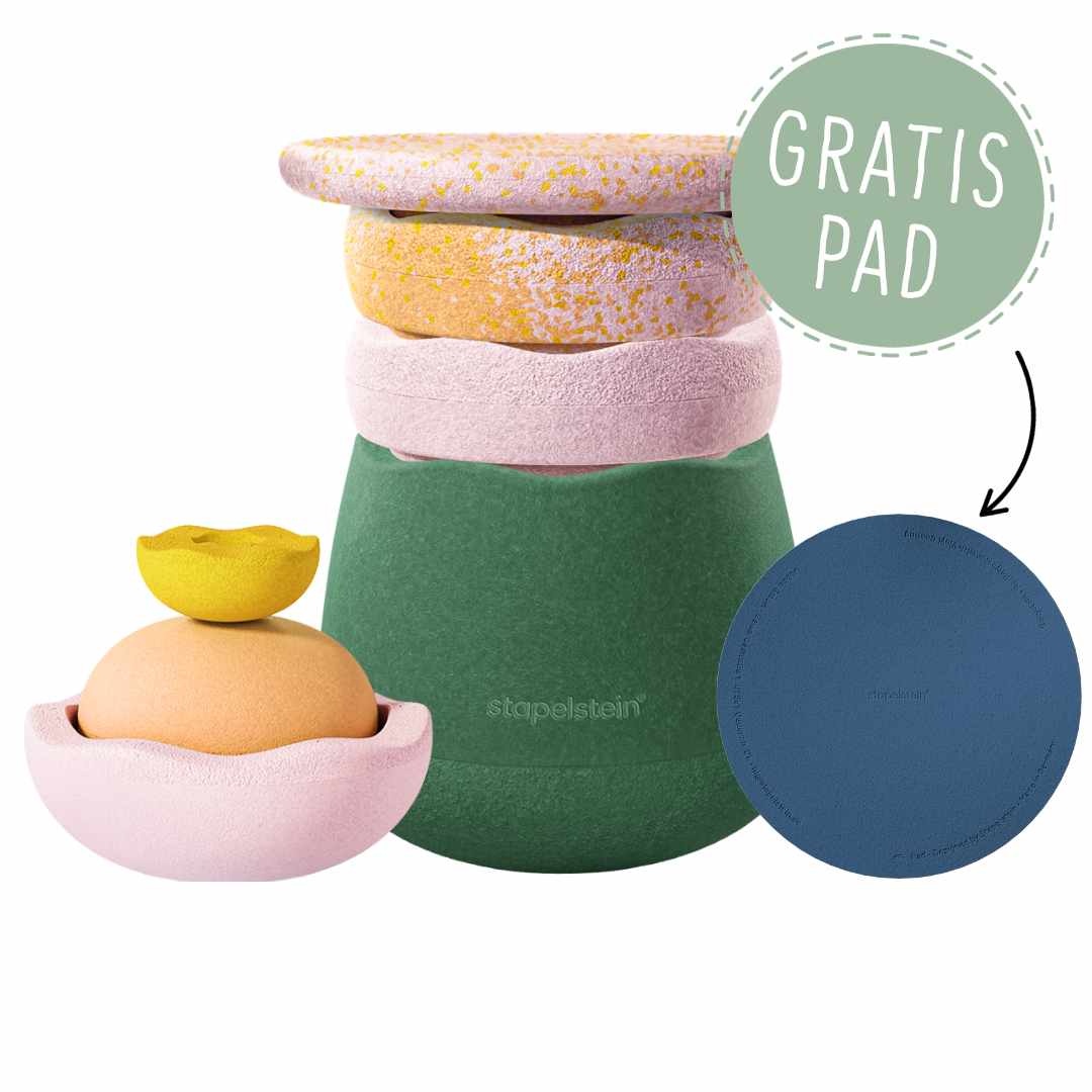 stapelstein dynamic complete - water lily + gratis matje | 260440 | 01