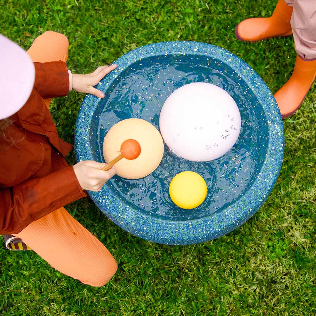 stapelstein waterspeelset - spring special - met grimm's drumstokje | 223504 | 1