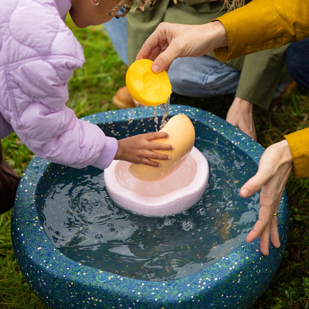 stapelstein waterspeelset - spring special - met grimm's drumstokje | 223504 | 3