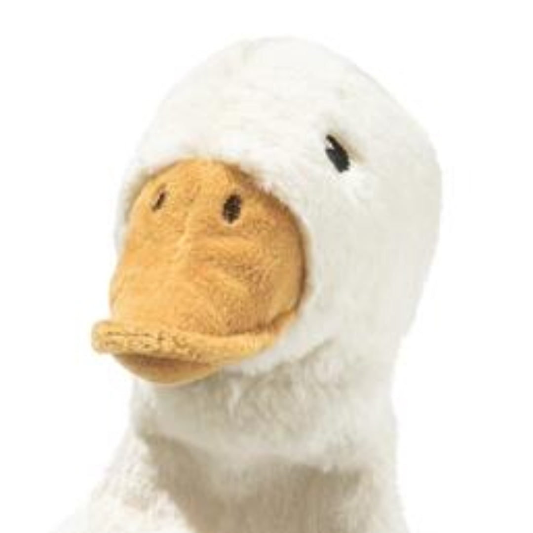 steiff knuffeldoekje gans gilda - wit - 28 cm | STEI242861 | 2