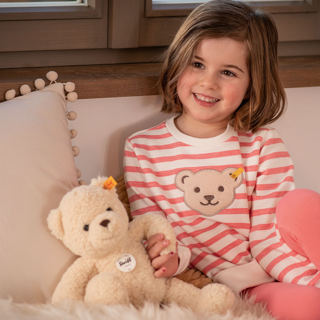steiff knuffelbeer mila - vanille - 30 cm | 113970 | 4