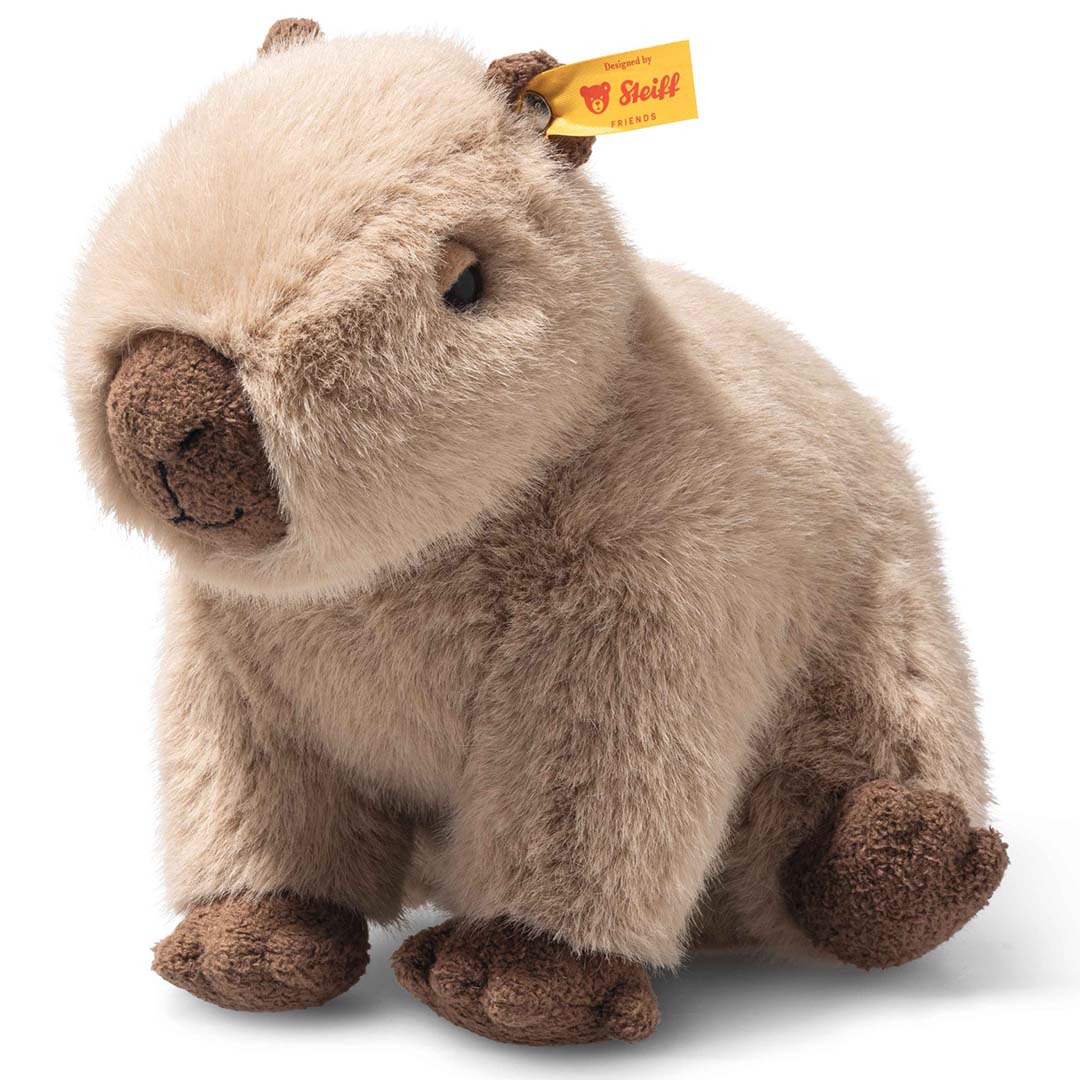 steiff knuffel capibara chip - 23 cm | STEI075834 | 3