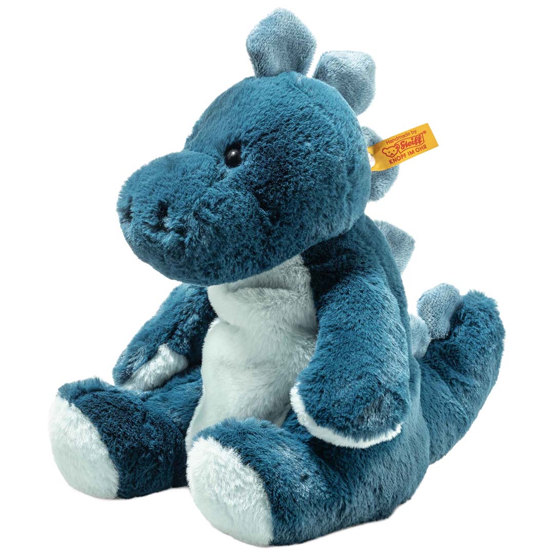 steiff knuffeldinosaurus met nachtlampje - spott - 28 cm | 067266 | 1