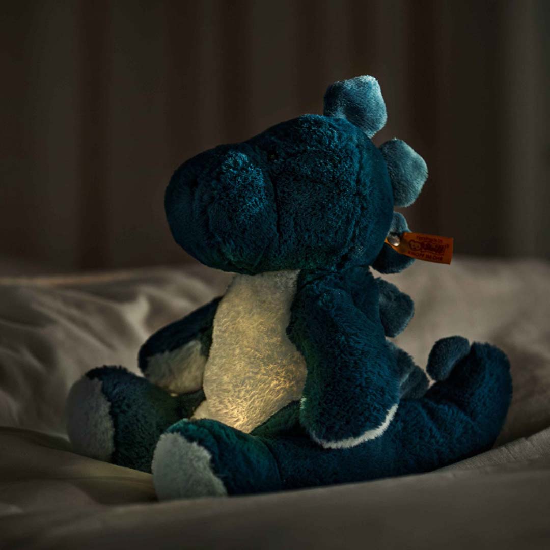 steiff knuffeldinosaurus met nachtlampje - spott - 28 cm | 067266 | 3