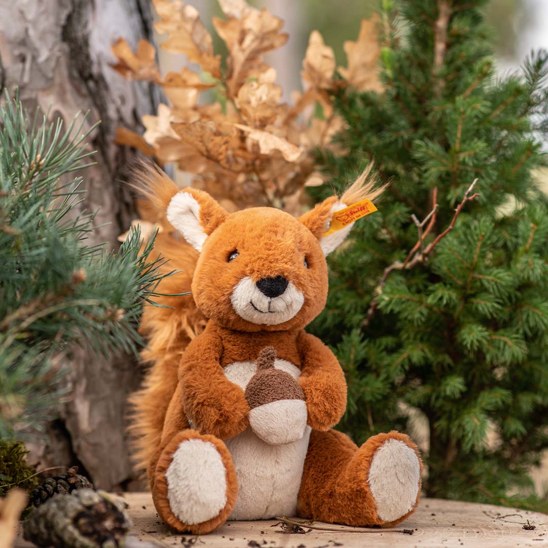 steiff knuffeleekhoorn phil - 20 cm | 045172 | 2