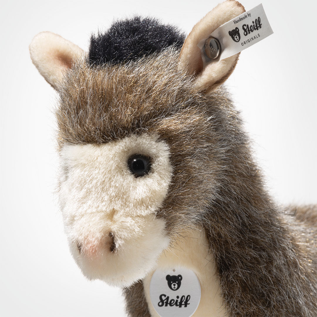 steiff knuffelezel asinus gevlekt - 17 cm | STEI067952 | 2
