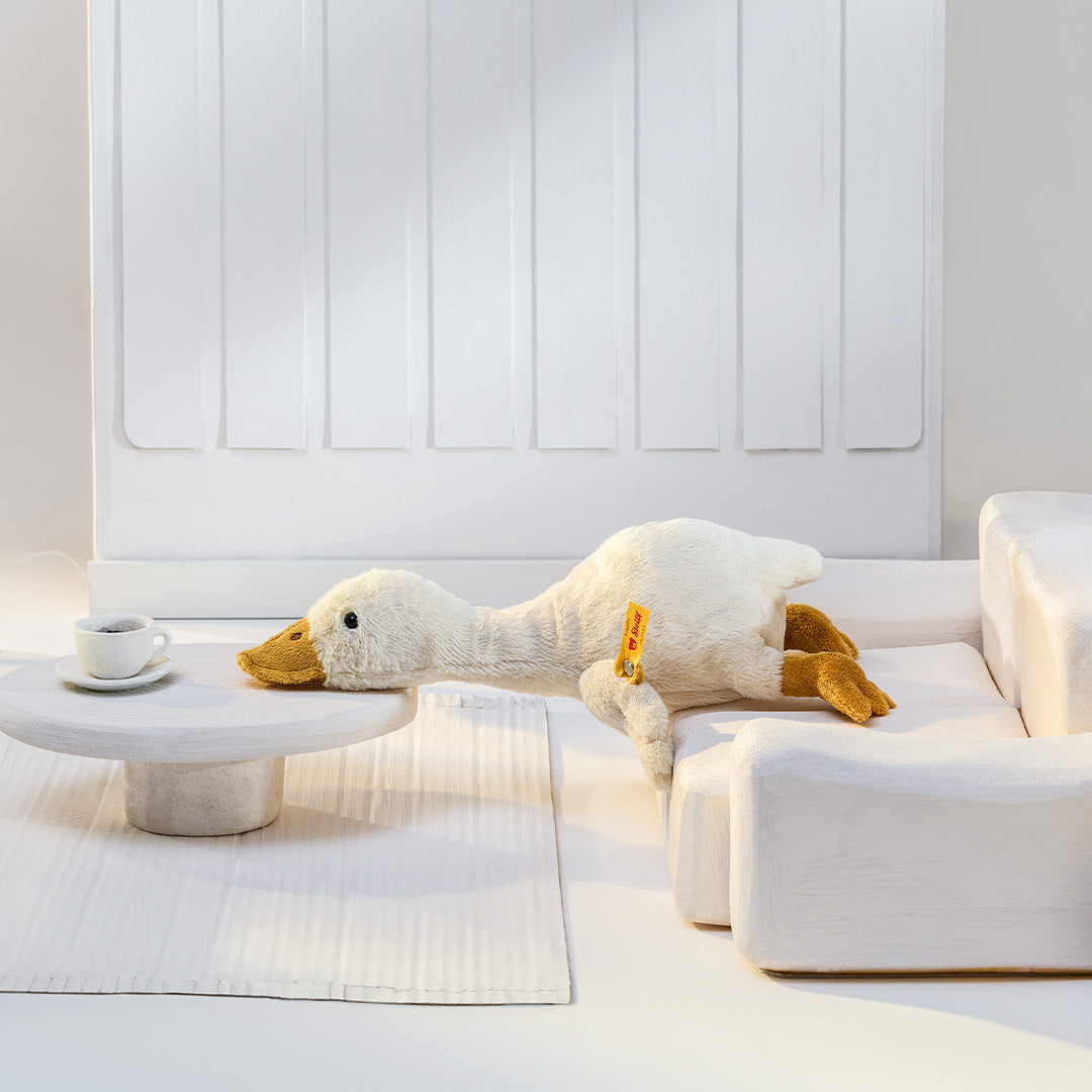 steiff knuffelgans gilda - 26 cm | 075490 | 2