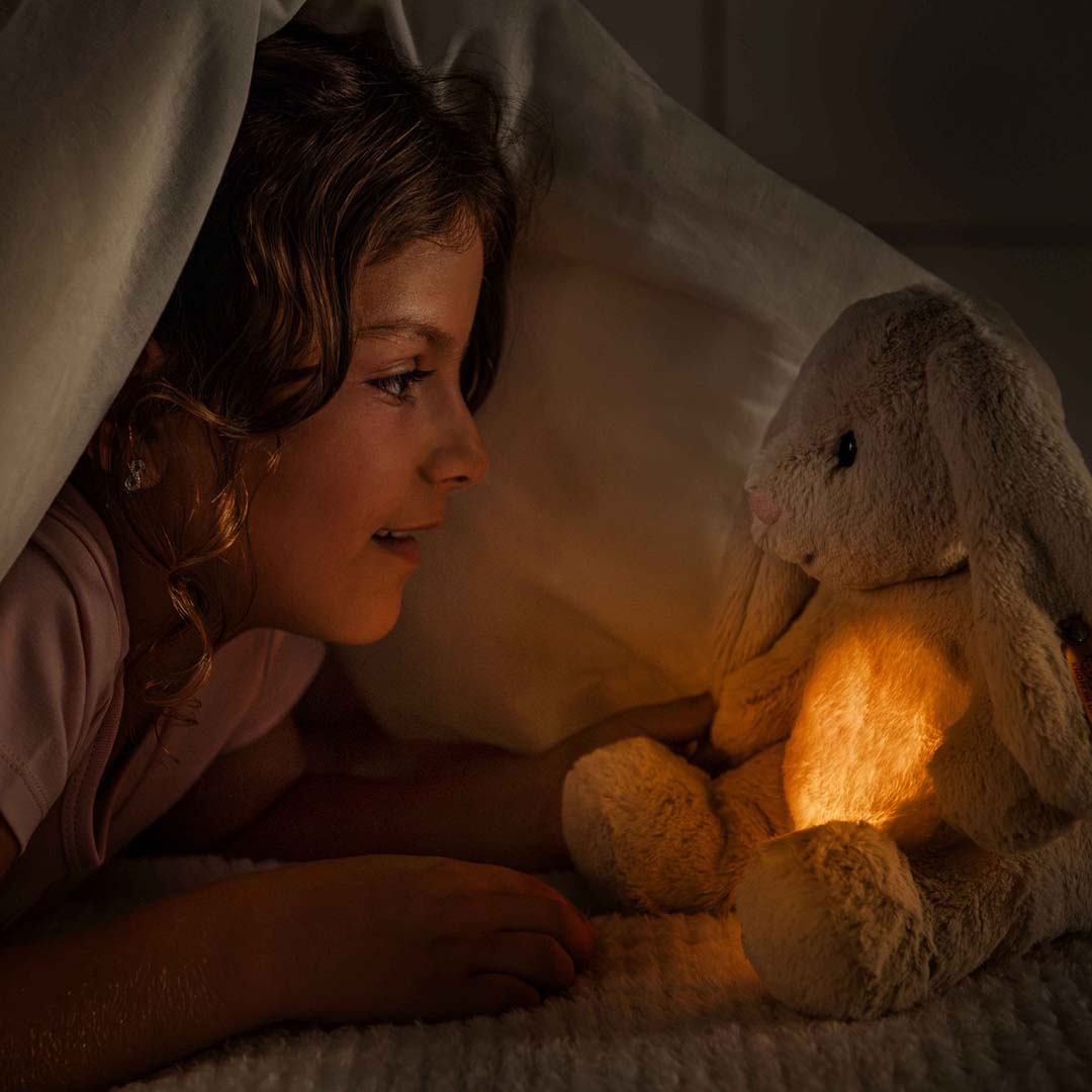 steiff knuffelkonijn met nachtlampje - hoppi | 081026 | 2