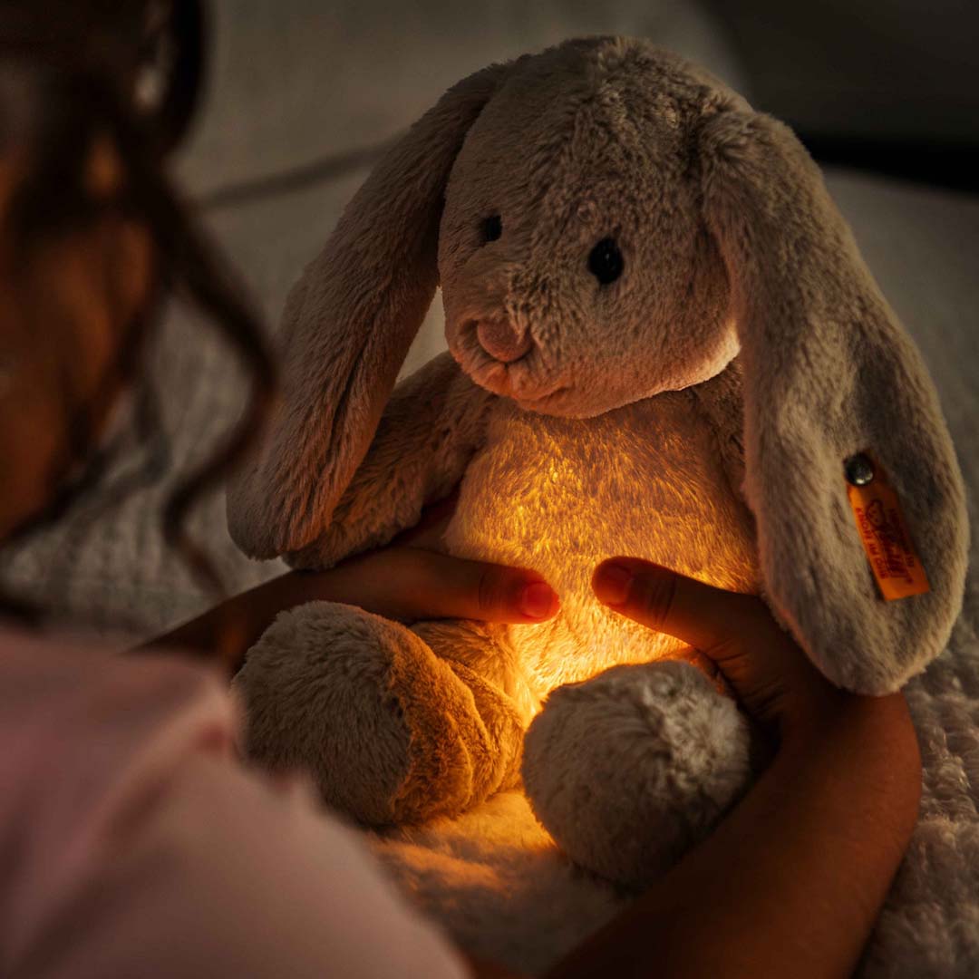 steiff knuffelkonijn met nachtlampje - hoppi | 081026 | 3