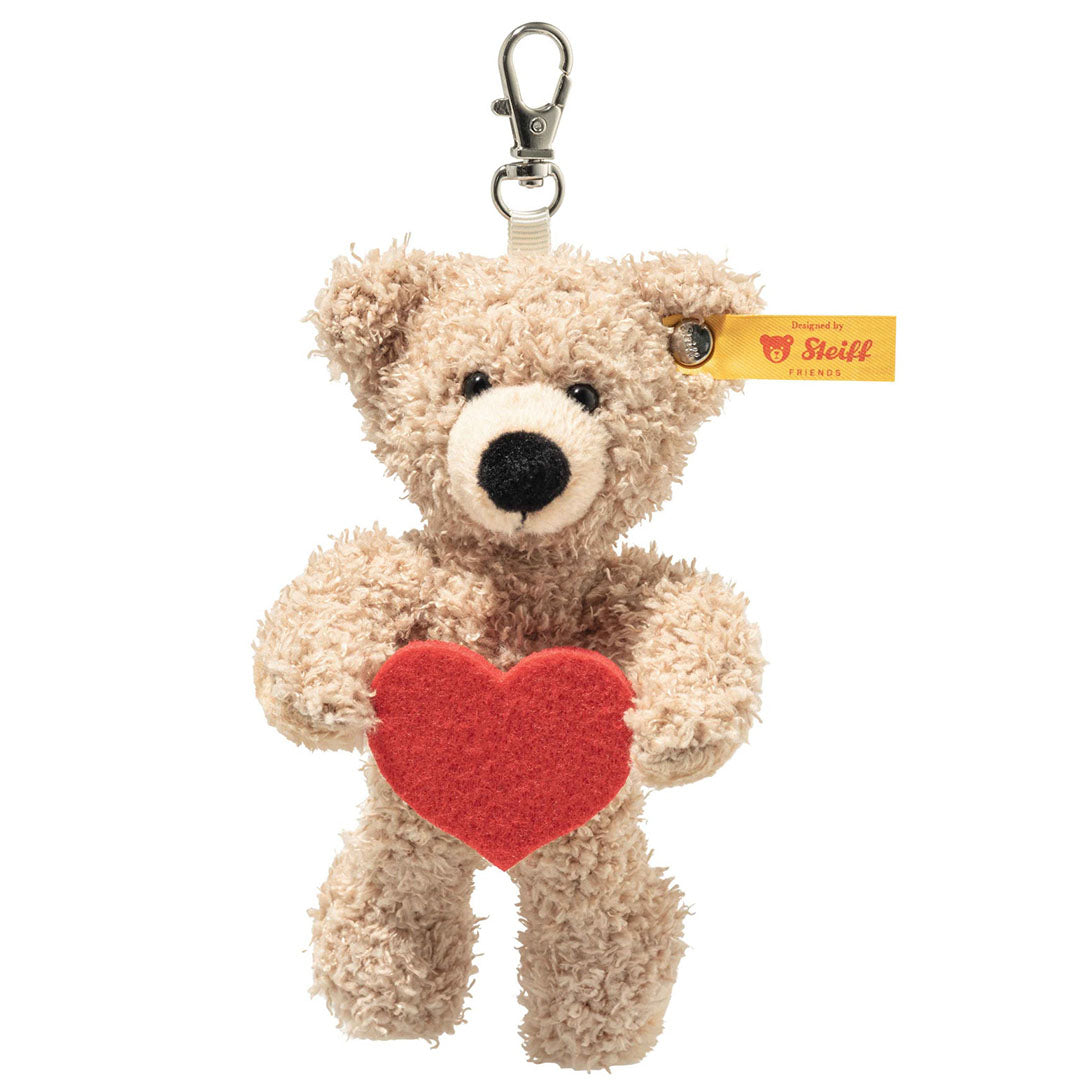 steiff sleutelhanger teddybear fynn - love - 12 cm | 112669 | 1