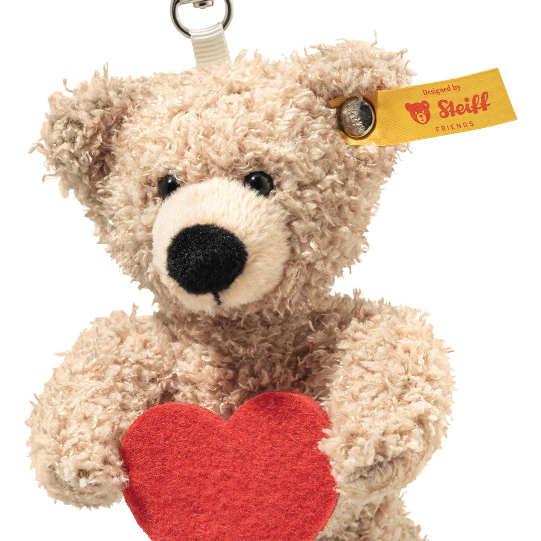 steiff sleutelhanger teddybear fynn - love - 12 cm | 112669 | 3