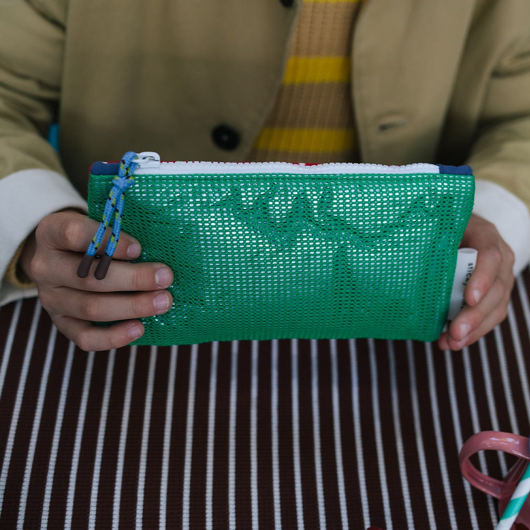 sticky lemon etui mesh - groen | 1802223 | 1