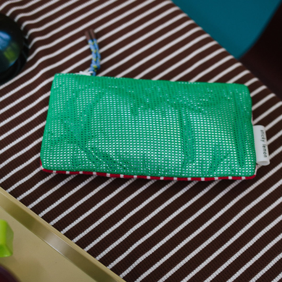 sticky lemon etui mesh - groen | 1802223 | 2