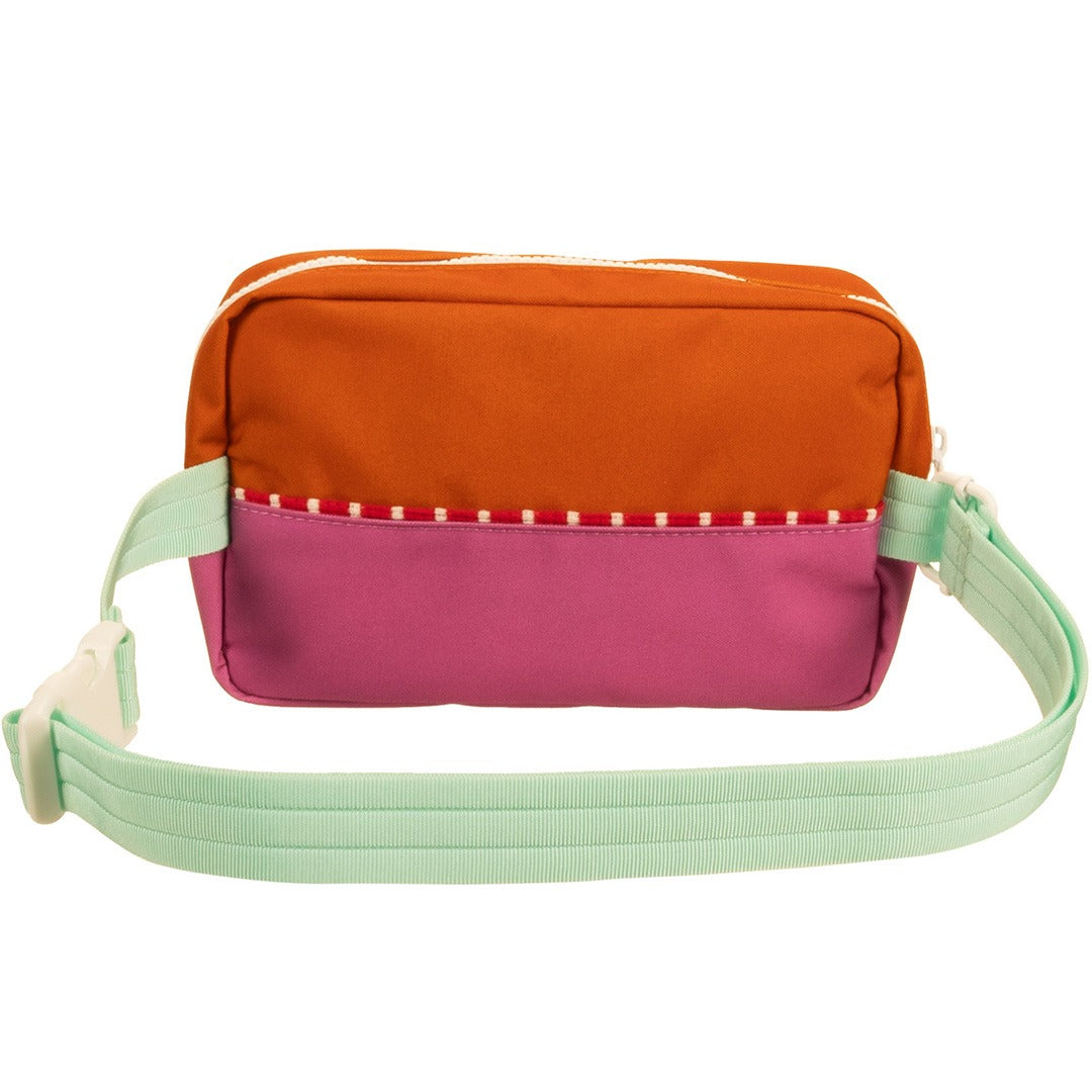 sticky lemon heuptas colourblocking - gravel orange - rosette pink - 23 cm | 1802177 | 3