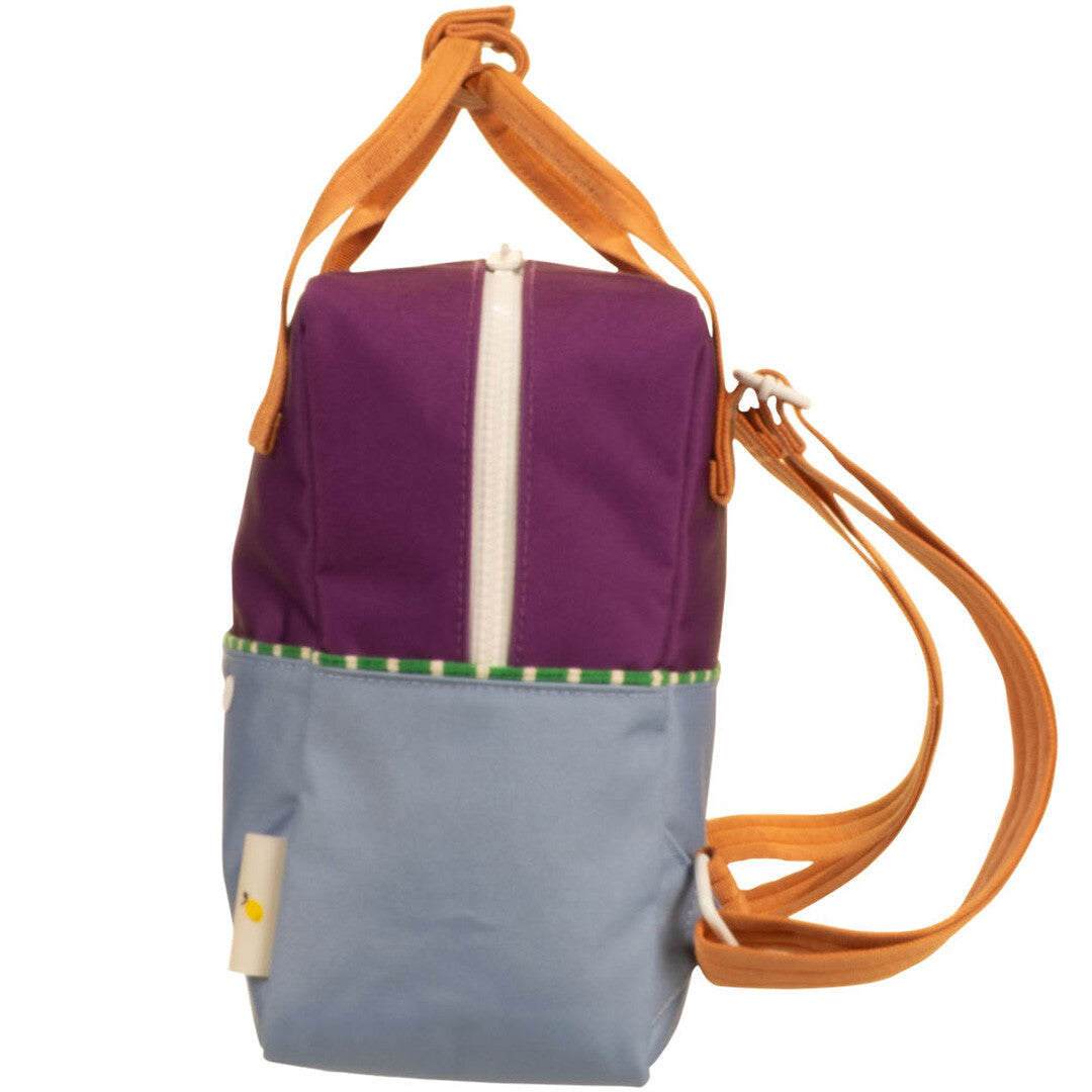 sticky lemon peuterrugzak colourblocking - purple tights - badminton blue - 26 cm | 1802169 | 3