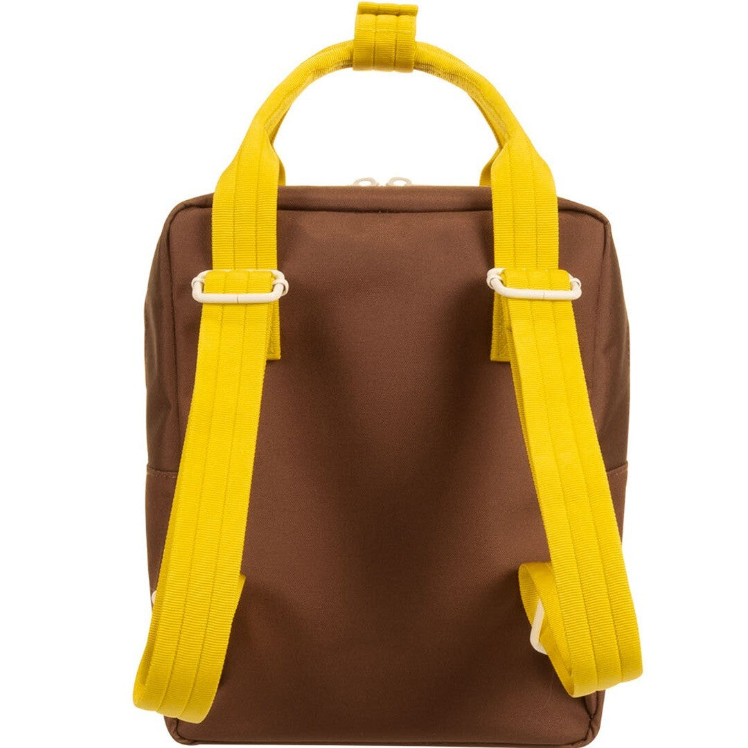 sticky lemon peuterrugzak envelope - better together - bronze brown - 26 cm | 1802180 | 3