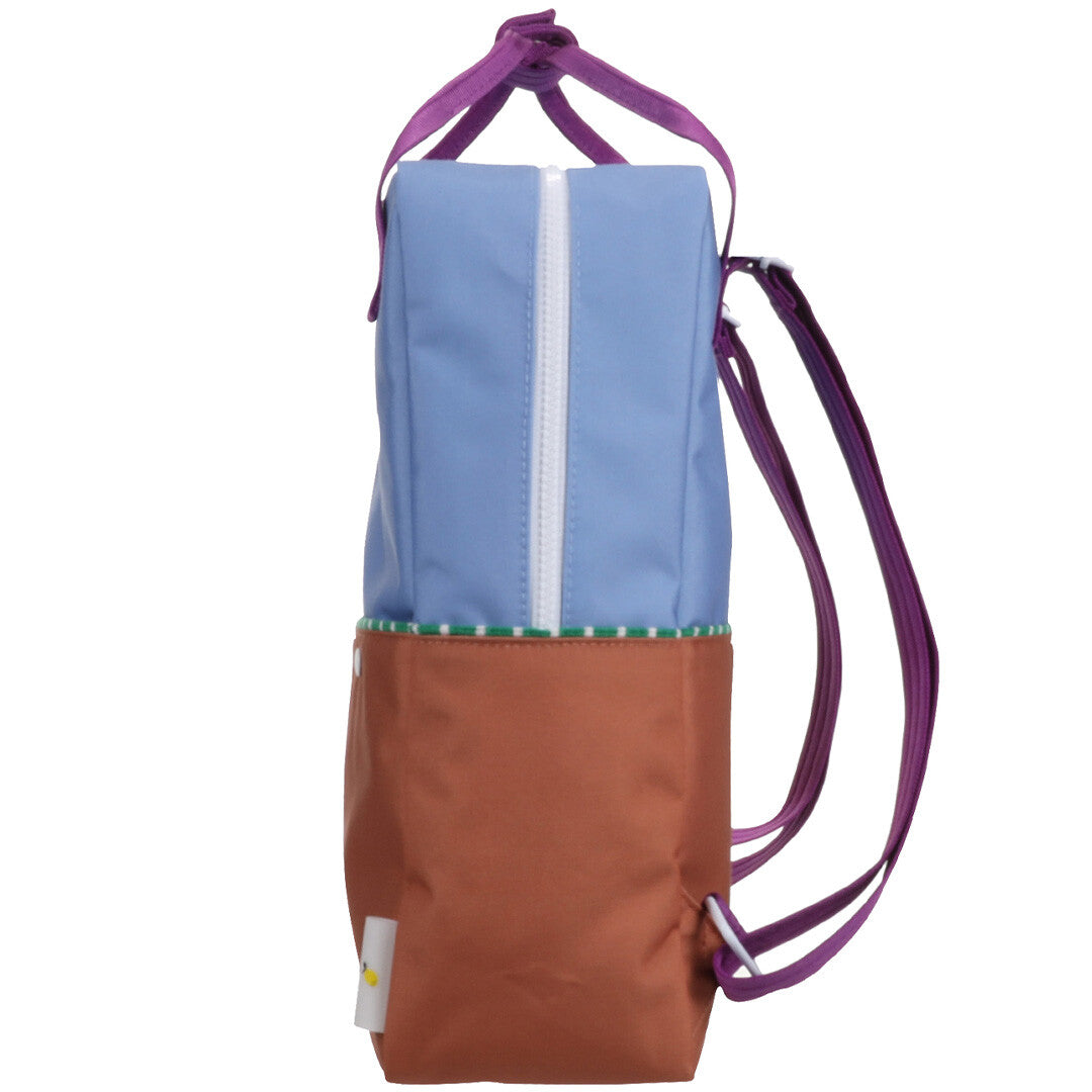 sticky lemon rugzak colourblocking - badminton blue - leather ball - 38 cm | 1802172 | 4