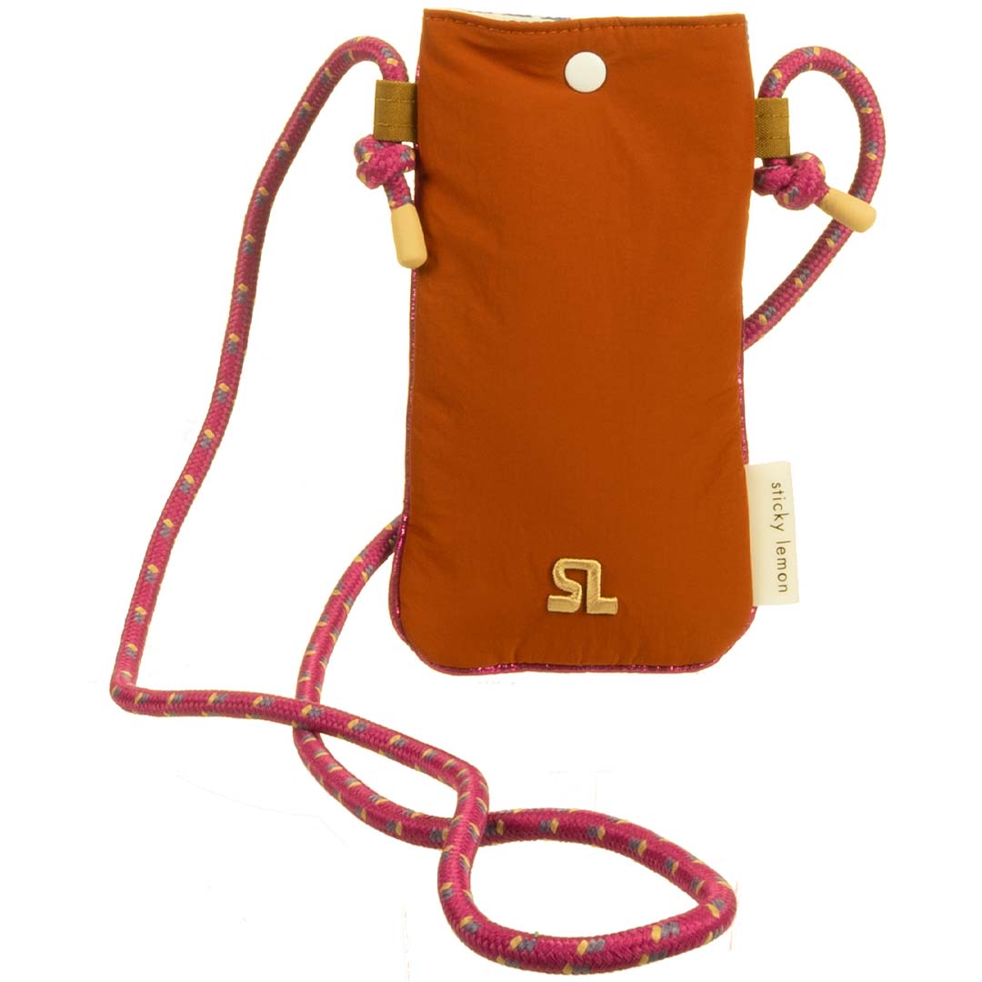 sticky lemon telefoonhoesje met koord - special edition - horse brown | 1802226 | 0