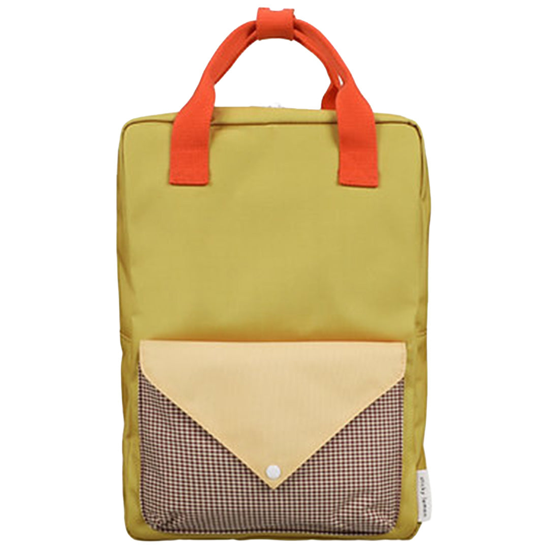 sticky lemon rugzak envelope - bookworm green - 38 cm | 1802368 | 1