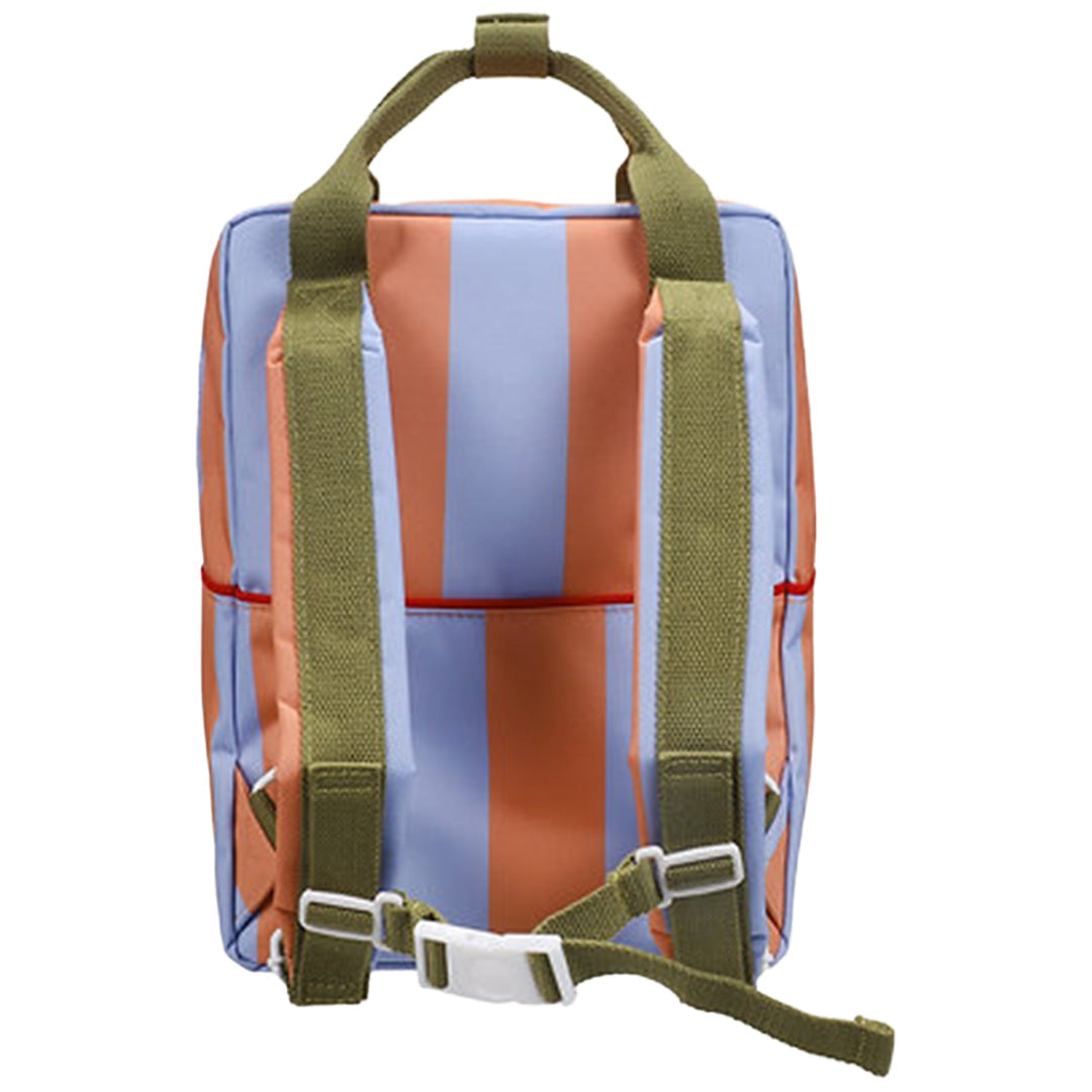 sticky lemon rugzak stripes - cloud blue twiggy beige - 32 cm | 1802379 | 4