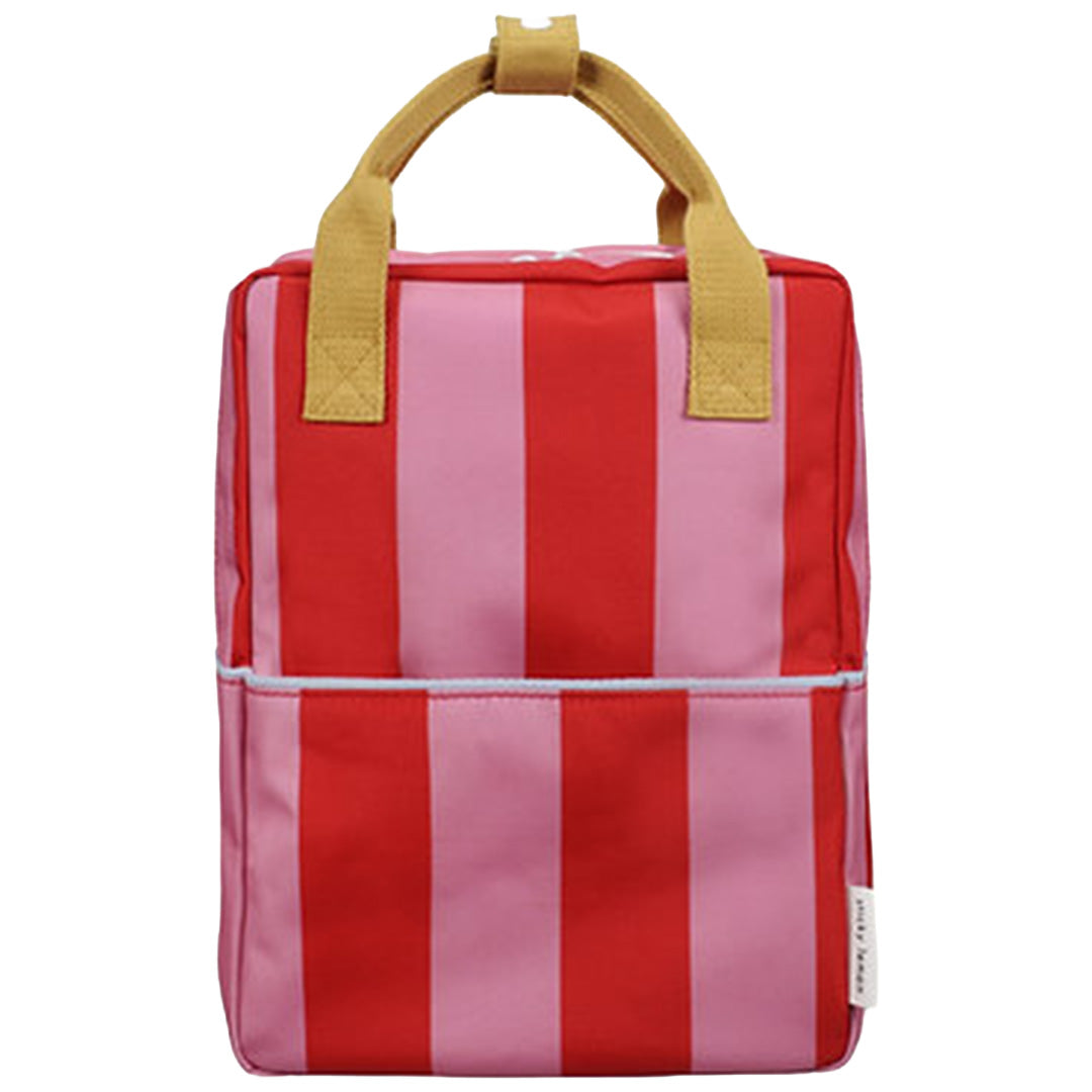 sticky lemon rugzak stripes - red apple rosebay pink - 32 cm | 1802378 | 1