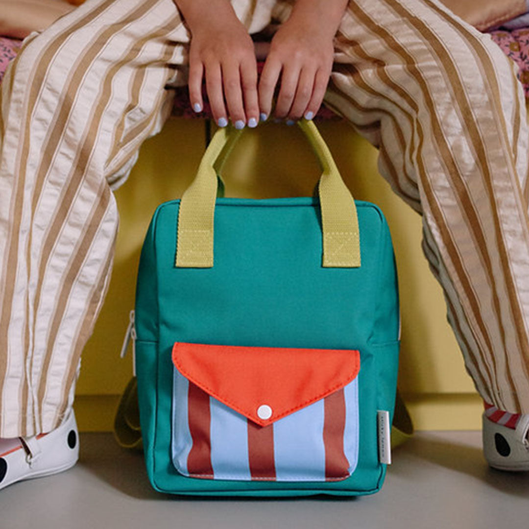 sticky lemon peuterrugzak envelope - grass green - 26 cm | 1802446 | 2