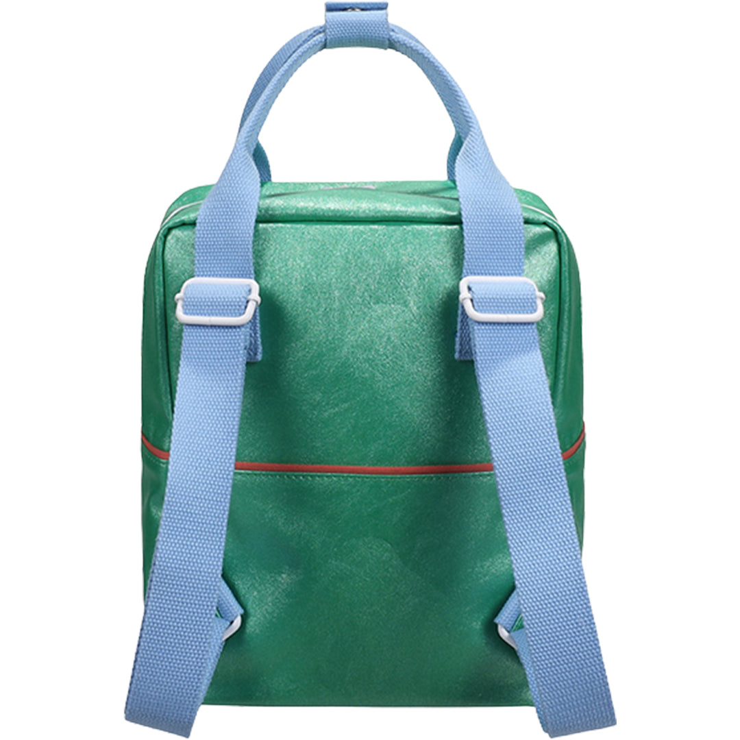 sticky lemon peuterrugzak glitter - green - 26 cm | 1802501 | 3