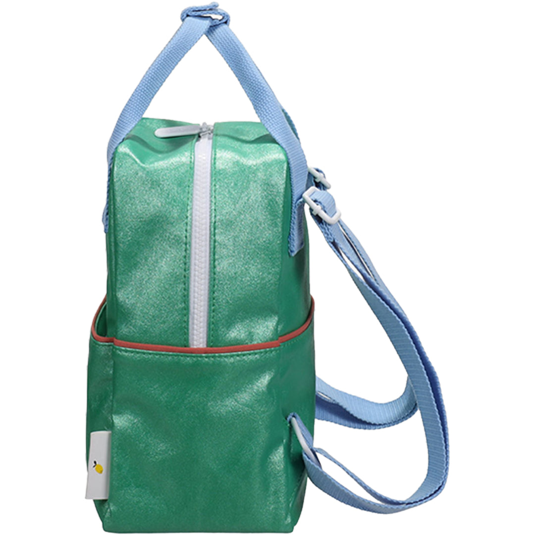 sticky lemon peuterrugzak glitter - green - 26 cm | 1802501 | 4