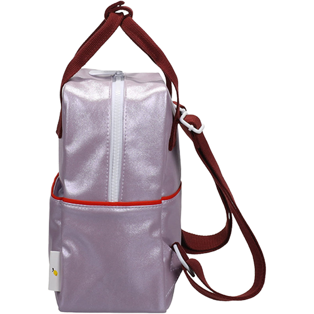 sticky lemon peuterrugzak glitter - gustav lilac - 26 cm | 1802500 | 3
