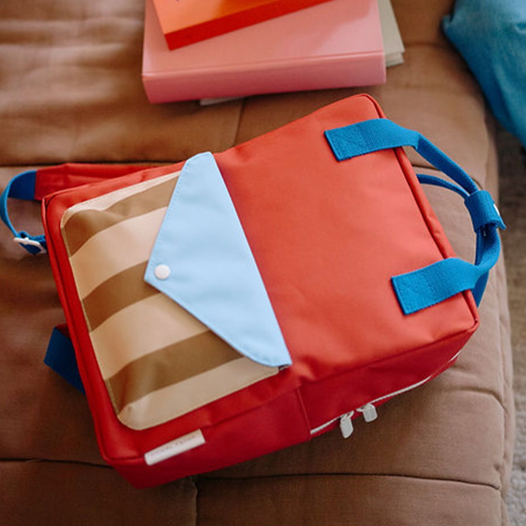 sticky lemon rugzak envelope - faded red - 32 cm | 1802447 | 3