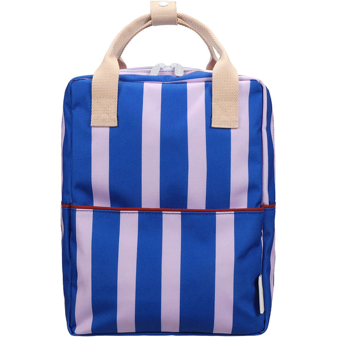 sticky lemon rugzak stripes - ink blue gustav lilac - 32 cm | 1802450 | 