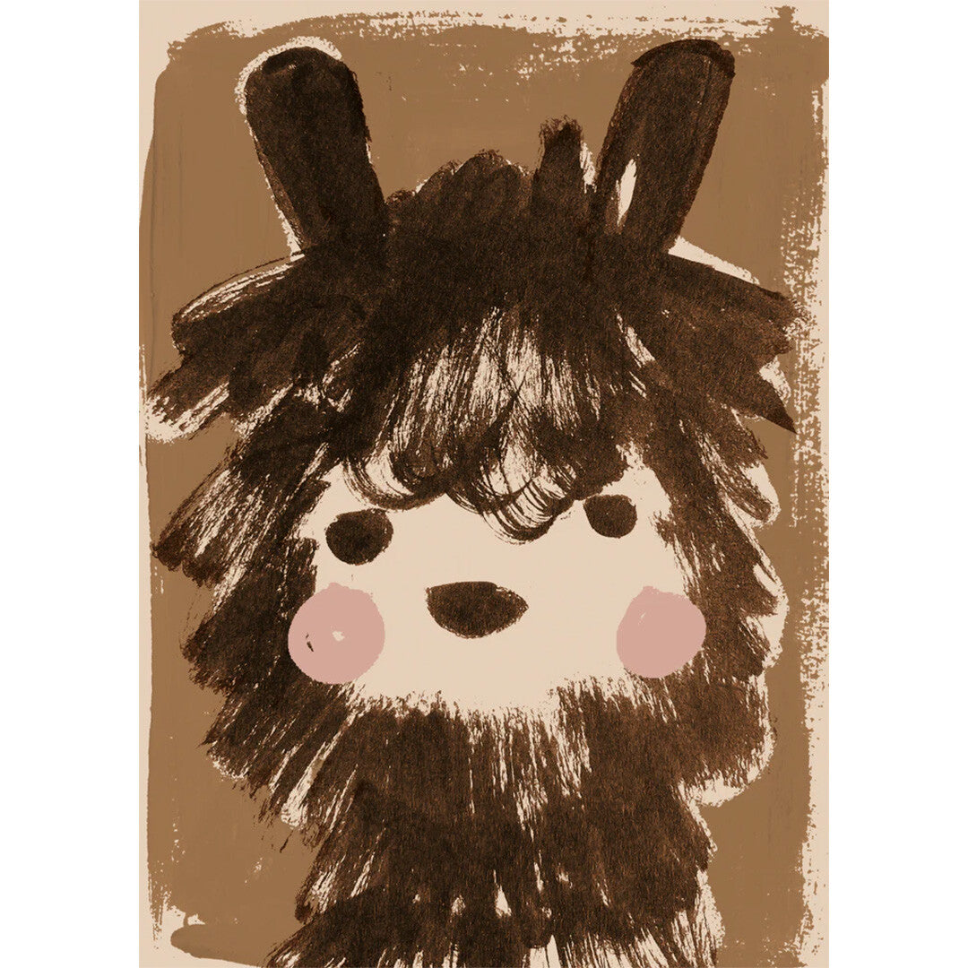 studio loco poster alpaca | WP431 | 0