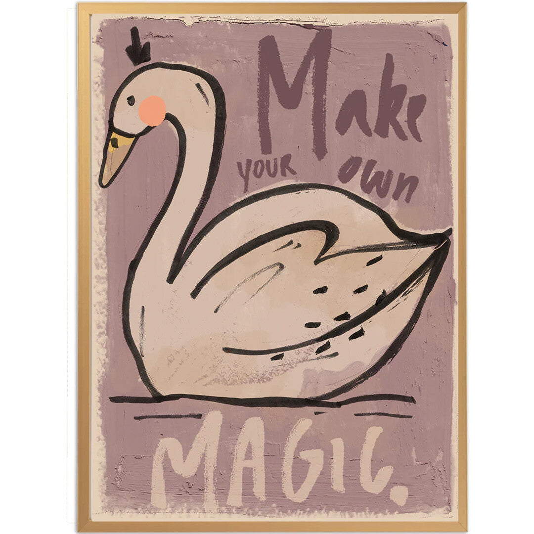 studio loco poster magic swan | WP461 | 0
