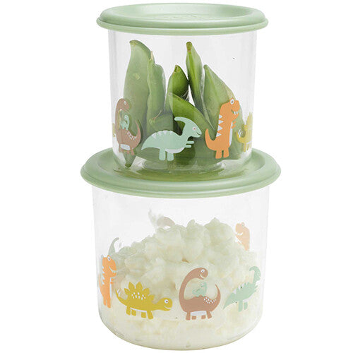 sugarbooger snackdoosjes good lunch - baby dinosaur - large - 2st | SBA1477 | 1