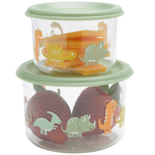 sugarbooger snackdoosjes good lunch - baby dinosaur - small - 2st | SBA1476 | 1