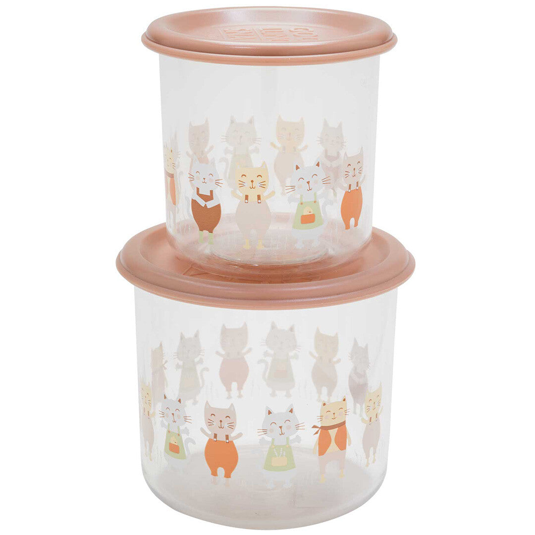 sugarbooger snackdoosjes good lunch - prairie kitty - large - 2st | SBA1502 | 0