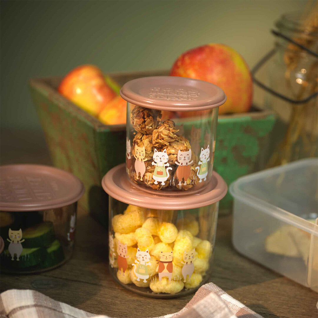 sugarbooger snackdoosjes good lunch - prairie kitty - large - 2st | SBA1502 | 1