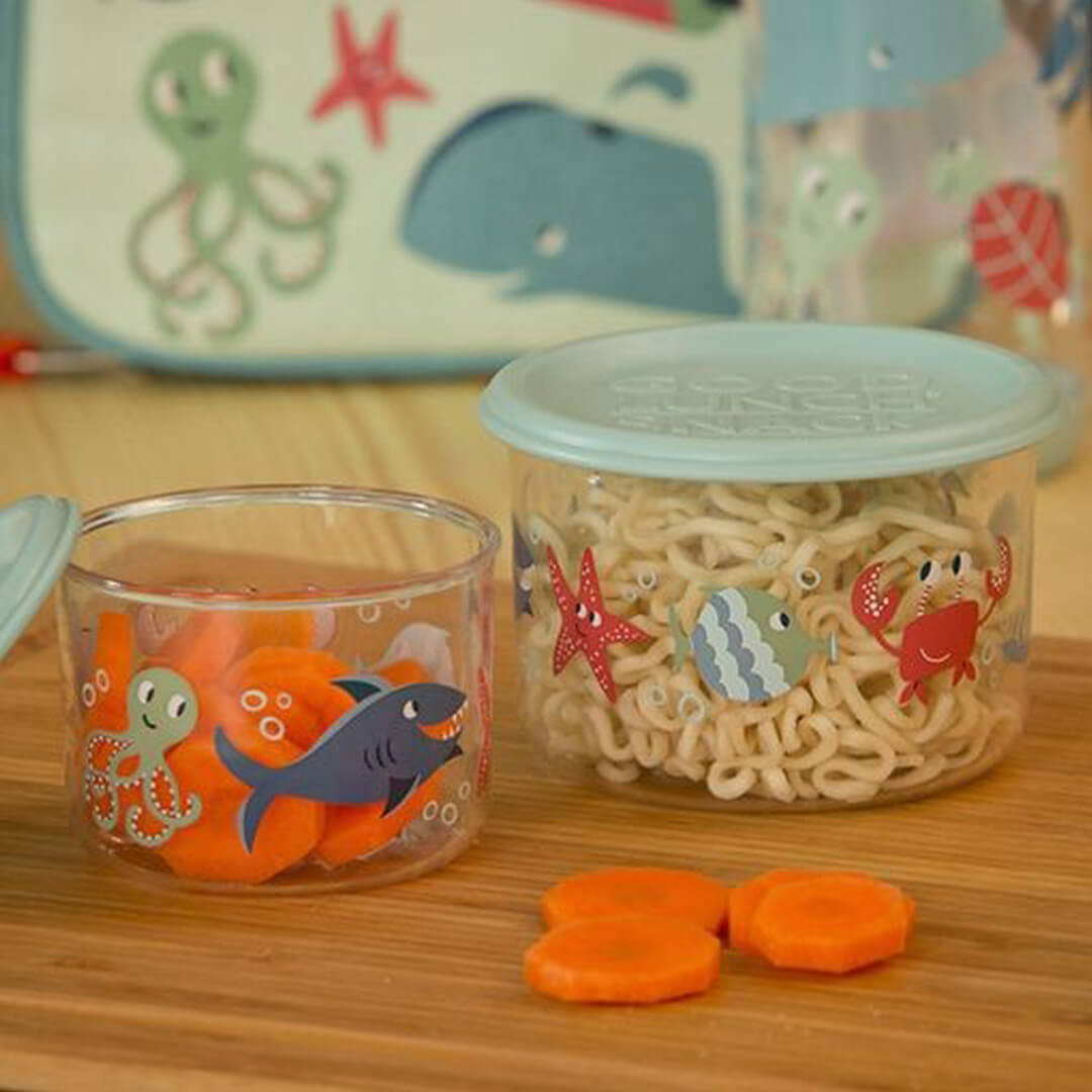 sugarbooger snackdoosjes ocean - small - 2st | SBA1057 | 1