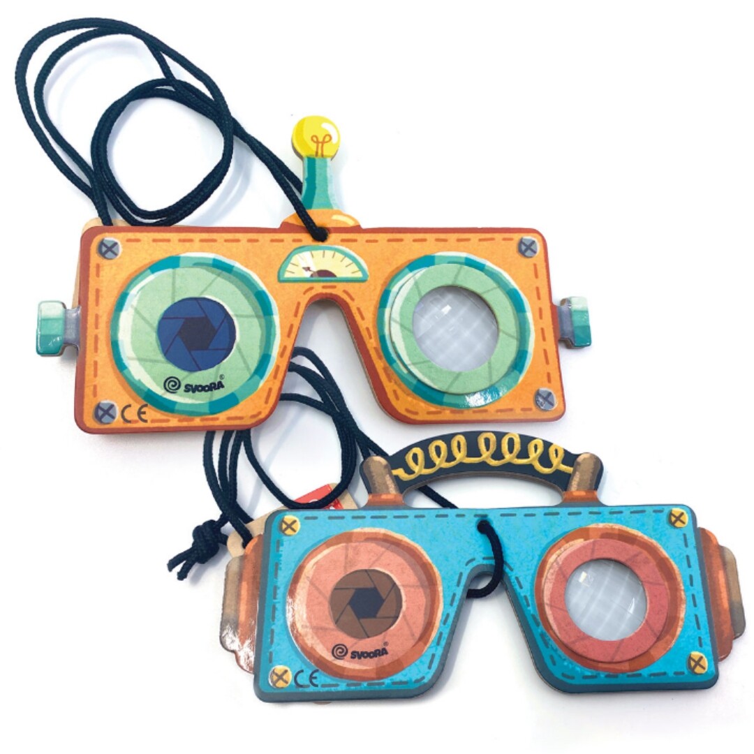 svoora masker caleidoscoop robots - assorti | SV23062 | 0
