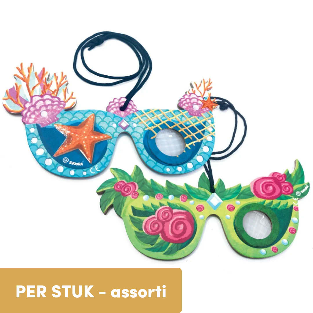 svoora masker caleidoscoop fairies - assorti | SV23063 | 0