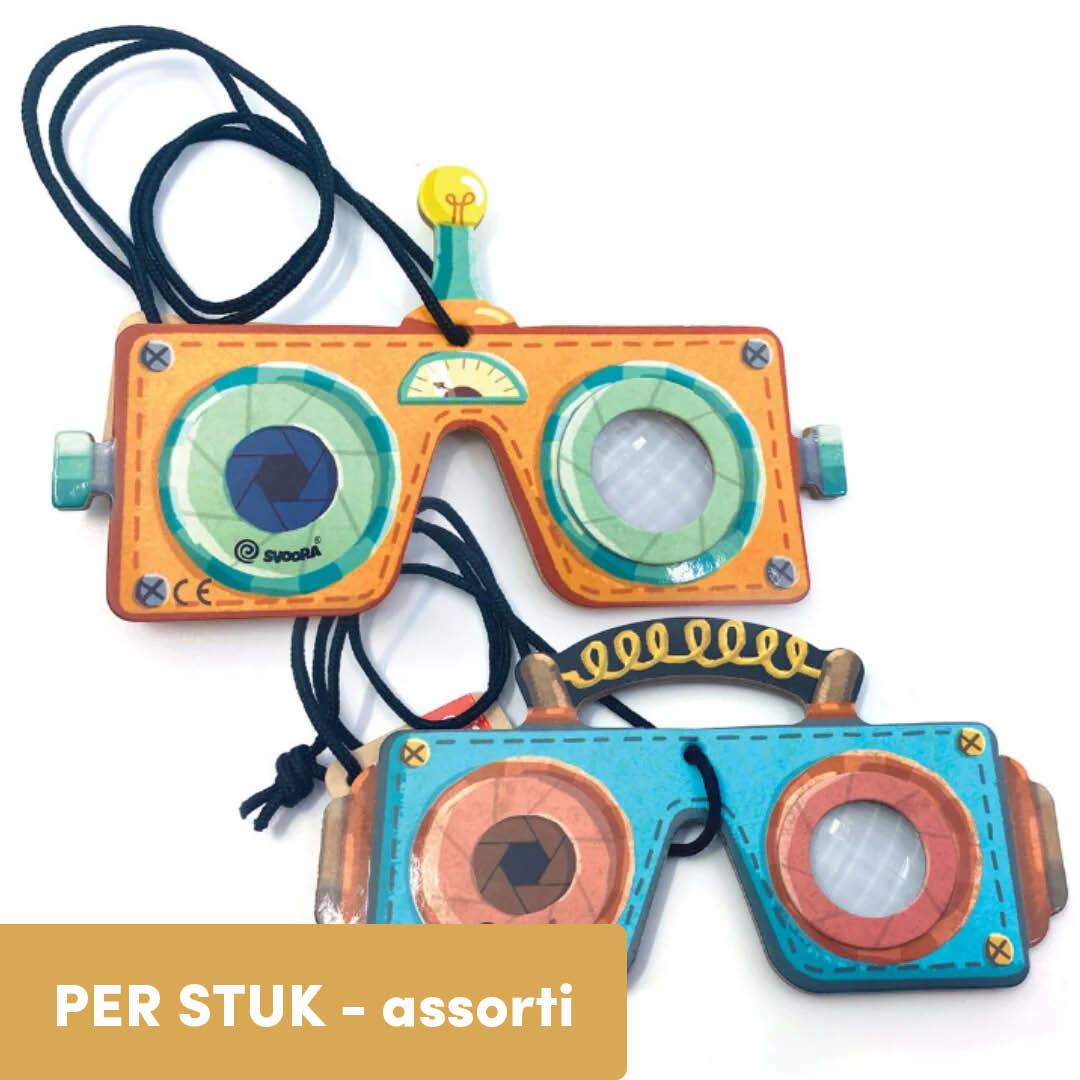 svoora masker caleidoscoop robots - assorti | SV23062 | 0