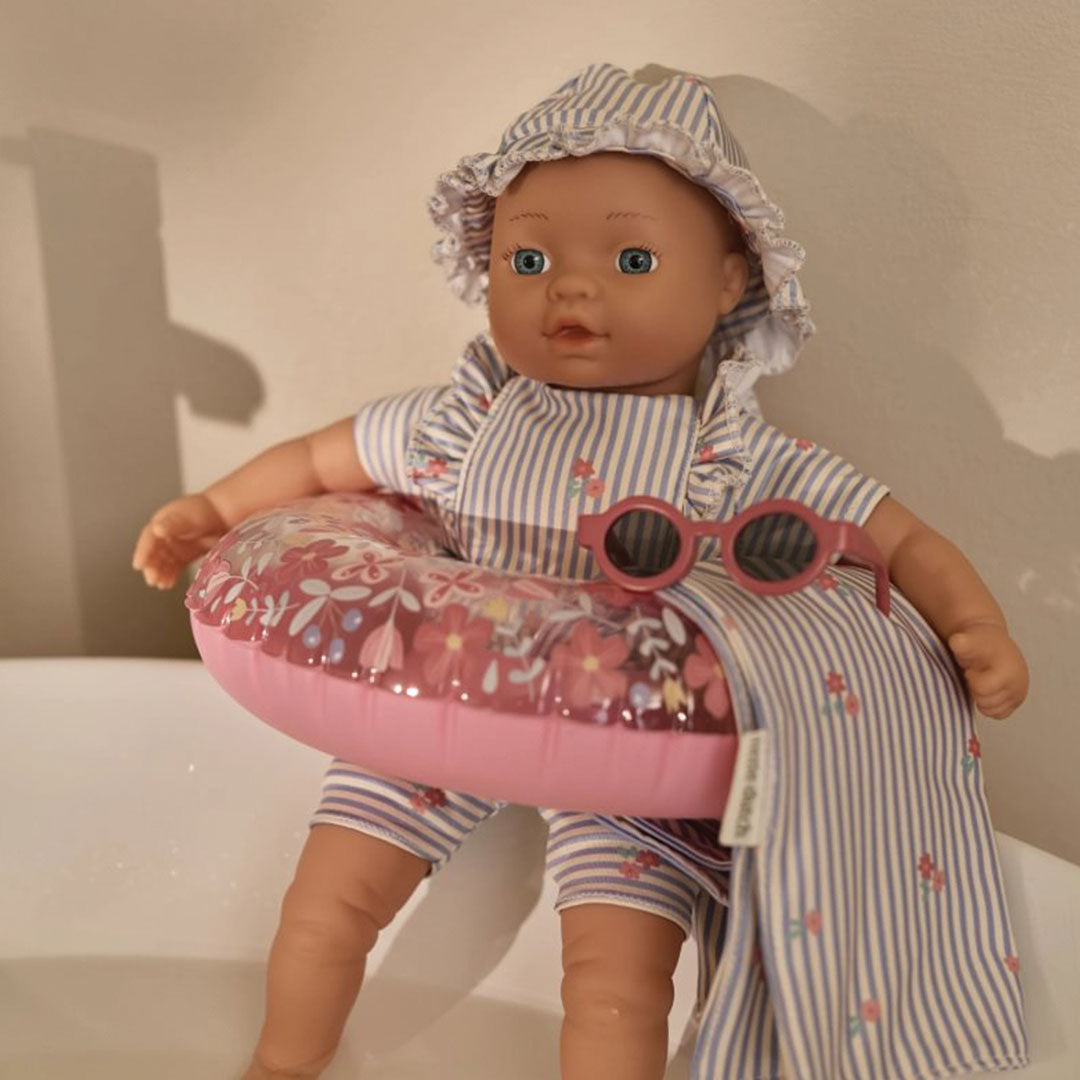 little dutch babypop met zwemoutfit mara - 34 cm