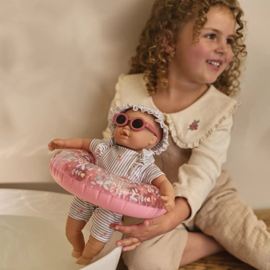 little dutch babypop met zwemoutfit mara - 34 cm