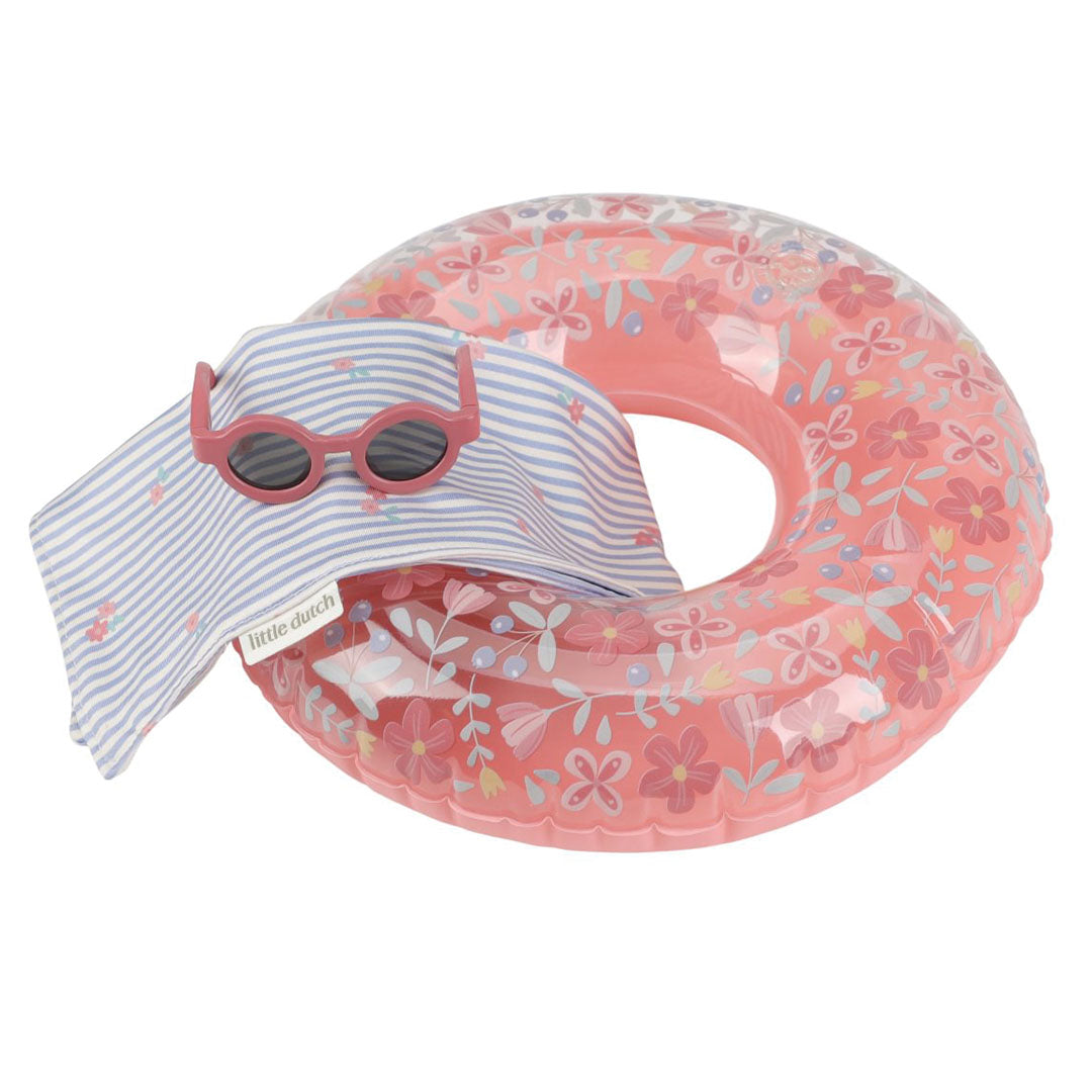 little dutch babypop met zwemoutfit mara - 34 cm