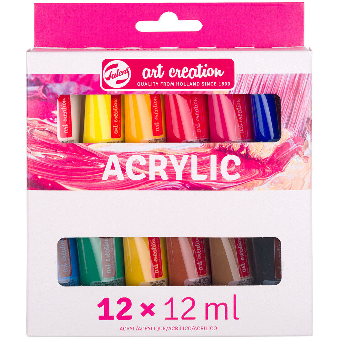 talens art creation acrylverf - 12x12 ml | 9021812M | 1