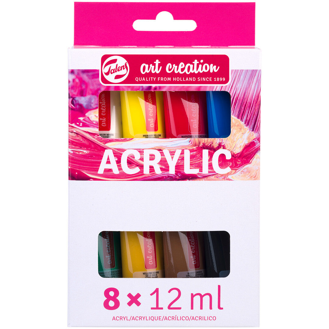 talens art creation acrylverf - 8x12 ml | 9021808M | 1