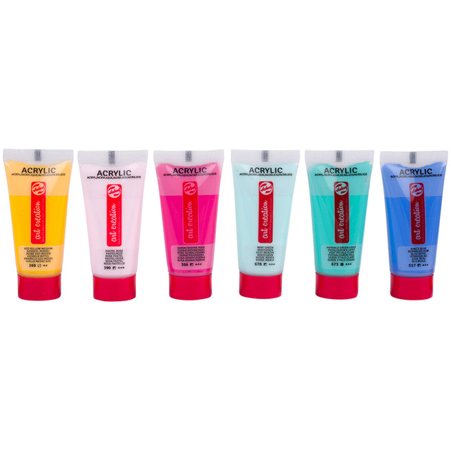 talens art creation acrylverf caribbean - 6x12 ml | 9021863M | 0